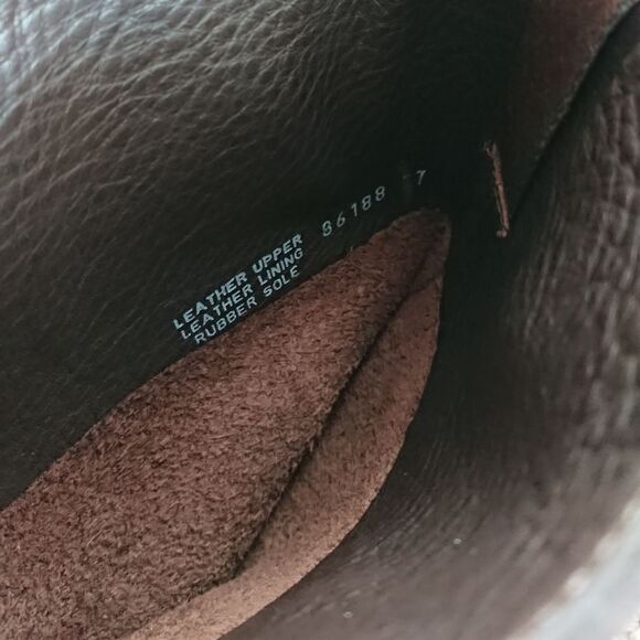 J. crew riding genuine leather boot - dark brown size 7 - Picture 7 of 11